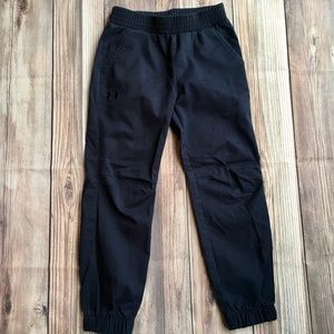 Under Armour Pull On Cotton Jogger Pants in Navy